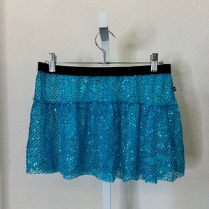 Sparkle Athletic Turquoise Skirt